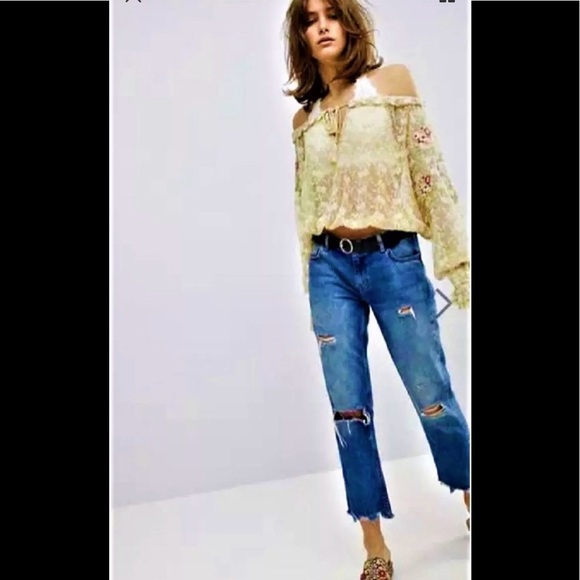 Free people lace blouse - Picture 4 of 5